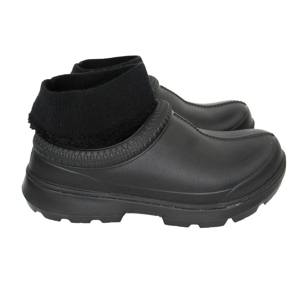 UGG WOMEN'S TASMAN X WATERPROOF SLIP ON CLOG SHOES SZ IN BLACK